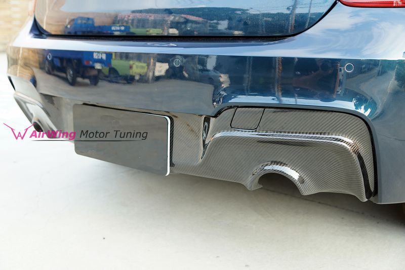 BMW F20 M TECH 3D rear diffuser 02